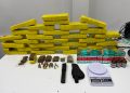 CORP apreende mais de 21 quilos de maconha, munições e materiais do tráfico em Curitiba