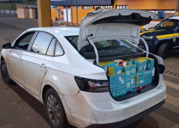 PRF apreende carga de eletrônicos avaliada em R$ 27 mil na BR-277
