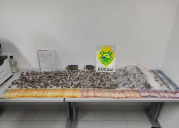 ROCAM detém dupla e apreende drogas e munições durante ação em Colombo