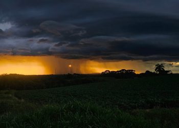 Simepar alerta para risco de temporais e chuva intensa no Paraná neste fim de semana