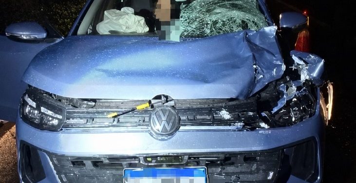 Pedestre morre após ser atropelado na PR-862
