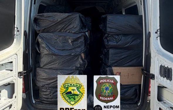 BPFRON e Polícia Federal apreendem 5 mil pacotes de cigarros contrabandeados