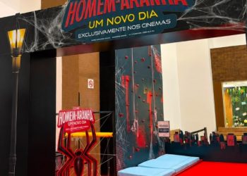 Shopping Jardim das Américas recebe atração gratuita inspirada no Homem-Aranha