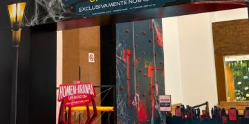 Shopping Jardim das Américas recebe atração gratuita inspirada no Homem-Aranha