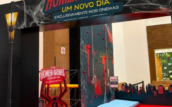 Shopping Jardim das Américas recebe atração gratuita inspirada no Homem-Aranha