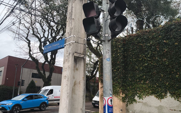Guarda Municipal prende homem por furtar fiação de semáforo no Rebouças