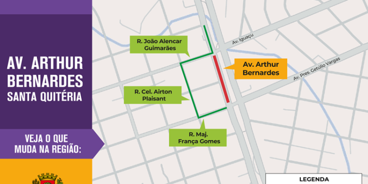 Avenida Arthur Bernardes terá trecho com bloqueio total para pavimentação em concreto