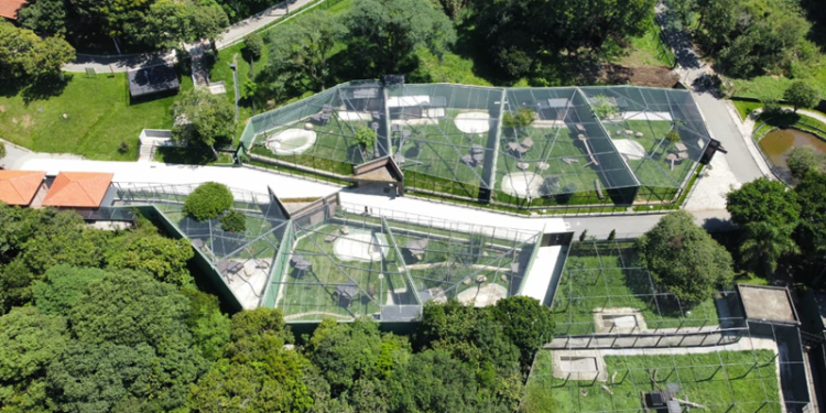 Zoológico de Curitiba será fechado para visitação até o dia 5 de setembro para obras internas de manutenção