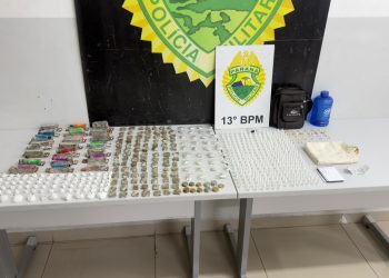 Indivíduo é preso em flagrante por tráfico de drogas no Parolin