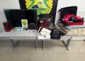 Indivíduo é preso e CIOC recupera diversos objetos furtados de residência em Curitiba