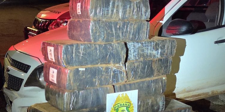 PM apreende mais de meia tonelada de maconha e detém cinco pessoas em Palotina