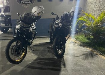 Foragido com diversas passagens por roubos a farmácias é preso pelo Pelotão Motos em Curitiba