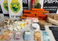 Dupla é presa pela PM com mais de 12 quilos de drogas no Sítio Cercado