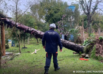 Sul, Sudeste e Centro-Oeste têm alerta para tempestades e vendavais
