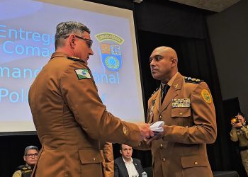 Ex-comandante da RONE assume o comando do policiamento da Polícia Militar em Curitiba