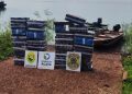 Ação integrada apreende mais de 670 quilos de maconha no Lago de Itaipu