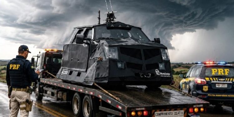 PRF desmente falsa notícia sobre suposta apreensão de veículo de “caçador de tornados” no Paraná