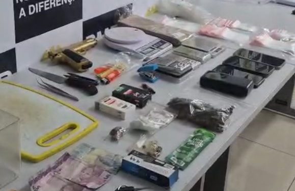 CORP prende dupla que faria entregas de drogas por delivery no Jardim Social