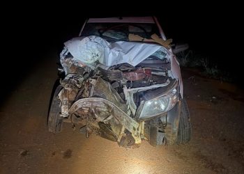 PRF prende motorista embriagado após engavetamento na BR-277