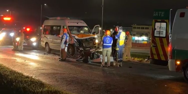 Motociclista na contramão não resiste após colisão frontal em São José dos Pinhais