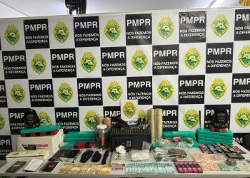 ROTAM prende dois e apreende drogas, armas e munições no Bairro Alto