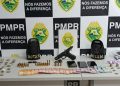 ROTAM prende suspeito com pistola Glock, munições e drogas na CIC