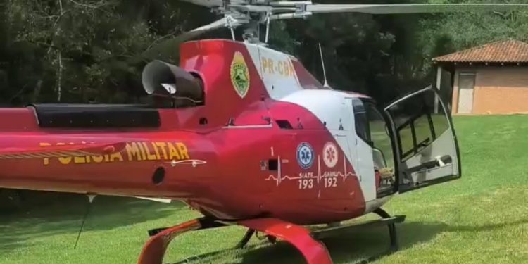 Jovem de 22 anos é resgatado após ficar cerca de três minutos submerso na represa do Passaúna