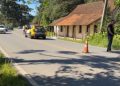 Peça se solta de caminhão, atinge pedestre e homem morre em São José dos Pinhais