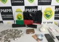 PM fecha biqueira após correria de traficantes e apreende drogas em Curitiba