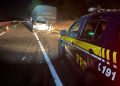 Mulher morre e homem fica gravemente ferido em colisão traseira na BR-369