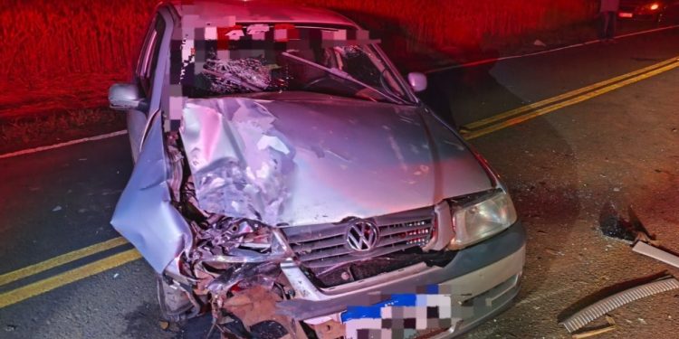 Motorista embriagado e com CNH cassada causa acidente na PR-963