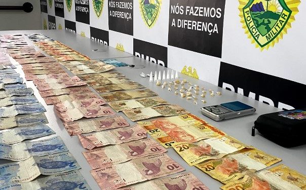 CORP prende suspeito por tráfico de drogas no Cajuru