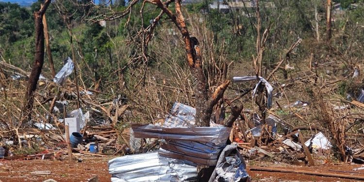 Simepar confirma dois tornados no Paraná nas últimas horas