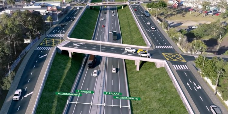 Novo Viaduto do Orleans vai ampliar ligação entre bairros e BR-277 em Curitiba