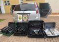 BPFRON e Polícia Federal apreendem mais de 112 quilos de maconha na BR-277