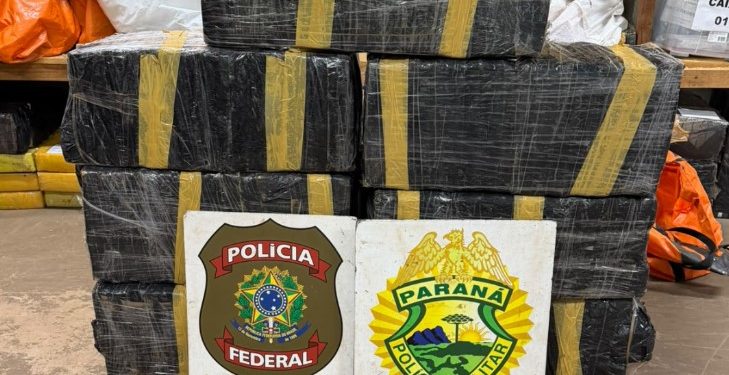 BPFRON e PF apreendem mais de 500 quilos de maconha após traficantes abandonarem a carga