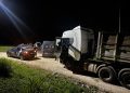 Guarda Municipal apreende 2,5 toneladas de maconha em carreta na zona rural de Araucária