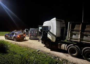 Guarda Municipal apreende 2,5 toneladas de maconha em carreta na zona rural de Araucária