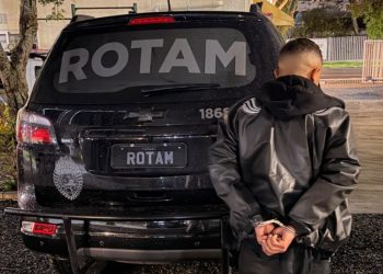ROTAM prende um dos foragidos mais perigosos de Curitiba após acompanhamento tático