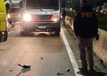 Adolescente morre após motocicleta sair da pista durante fuga da PRF na BR-369