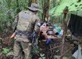 Polícia Ambiental destrói acampamento clandestino usado por caçadores em Antonina