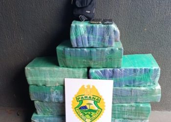 PM apreende 165 quilos de maconha e prende mulher em Foz do Iguaçu