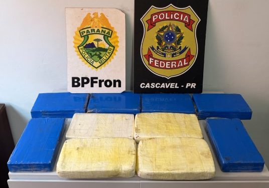 Ação integrada apreende mais de 10 kg de cocaína e prende duas mulheres
