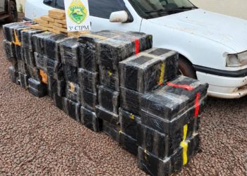 Polícia Militar apreende mais de 930 kg de maconha no noroeste do estado