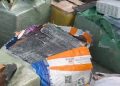PM apreende carga de produtos contrabandeados em caminhão na BR-116
