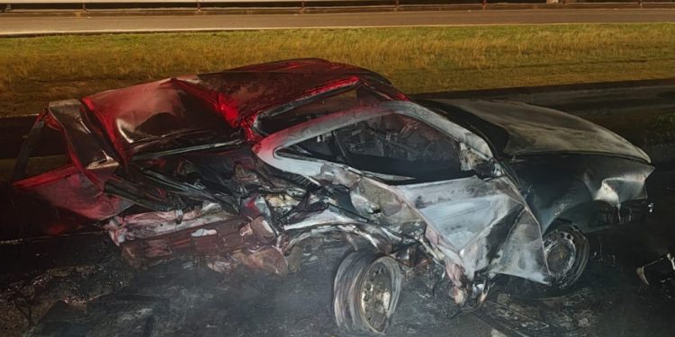 Colisão traseira deixa uma vítima fatal na BR-116; motorista fugiu, mas acabou preso pela PRF