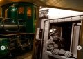 Museu Ferroviário do Shopping Estação recebe aula-passeio em homenagem ao Dia do Maquinista